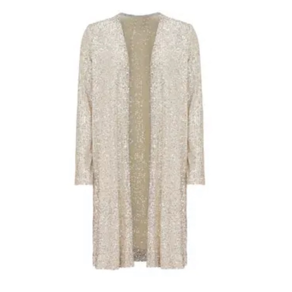Gold Sequin Duster